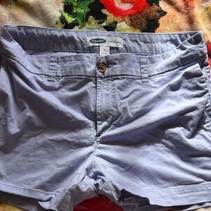 Old Navy Women's Lavender High Waist Shorts
